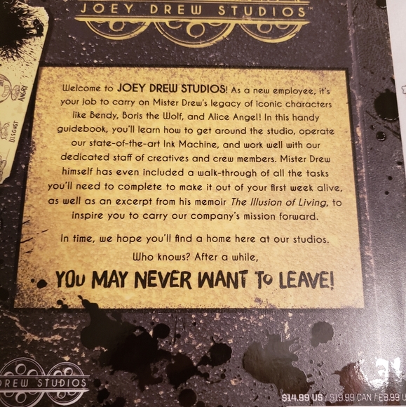 Bendy and the Ink Machine Book - Picture 4 of 4